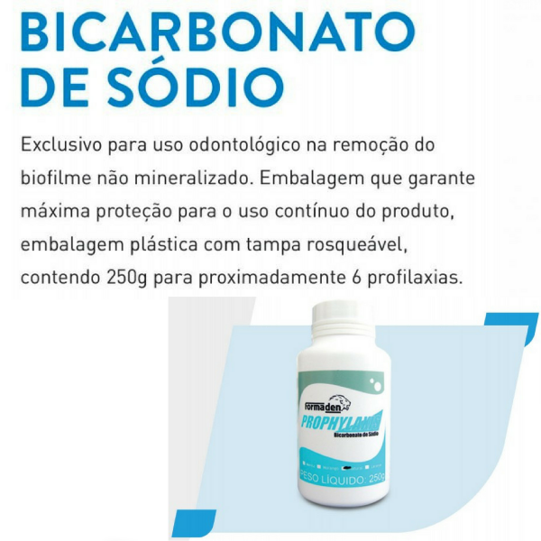 Bicarbonato de Sódio Prophylaxis 250g Dabi