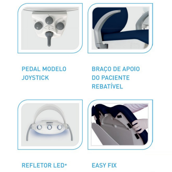 Croma Cart com Mocho Odontológico