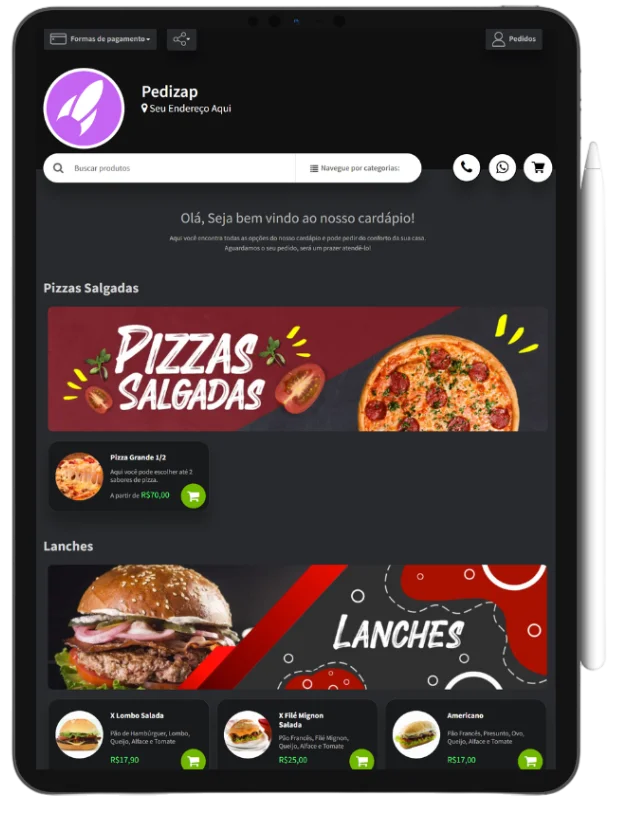 Seu delivery completo, do pedido � gest�o