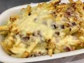 Média de Batata C/ Queijo E Bacon