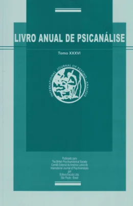 LIVRO ANUAL DE PSICANLISE - TOMO XXXVI