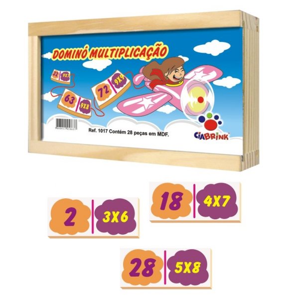 DOMINÓ MULTIPLICAÇÃO