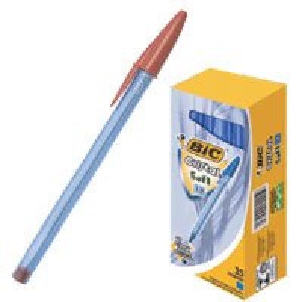 CANETA ESFEROGRÁFICA - BIC - CRISTAL SOFT - 1.2 MM - VERMELHA