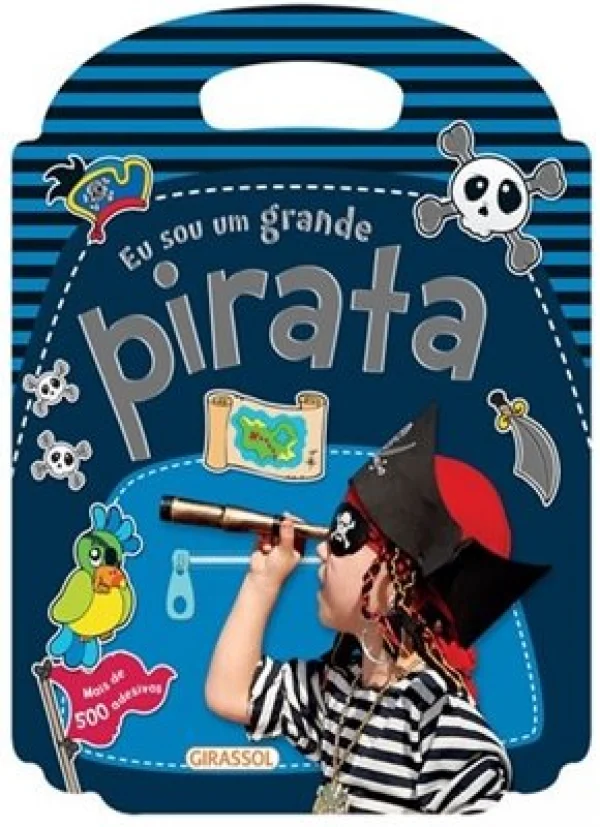 EU SOU UM GRANDE PIRATA - MAIS DE 500 ADESIVOS