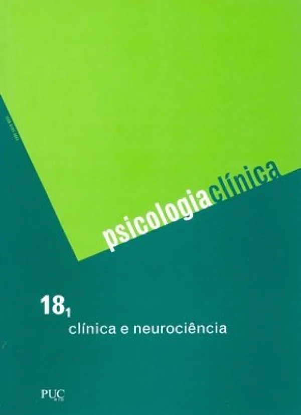PSICOLOGIA CLNICA - CLNICA E NEUROCINCIA - 18.1