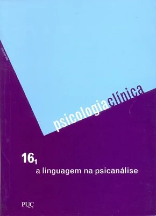 PSICOLOGIA CLNICA - A LINGUAGEM NA PSICANLISE - 16.1