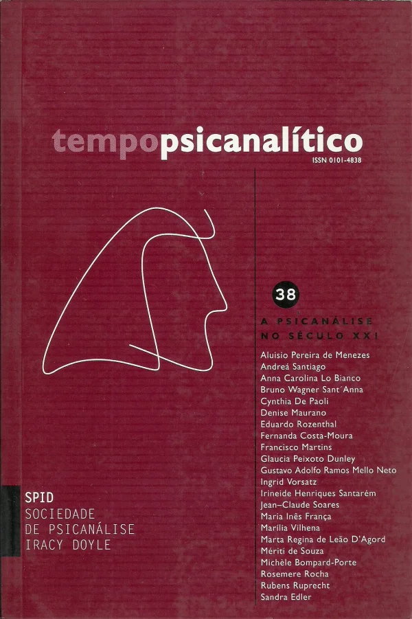 TEMPO PSICANALTICO - A PSICANLISE NO SCULO XXI (38)