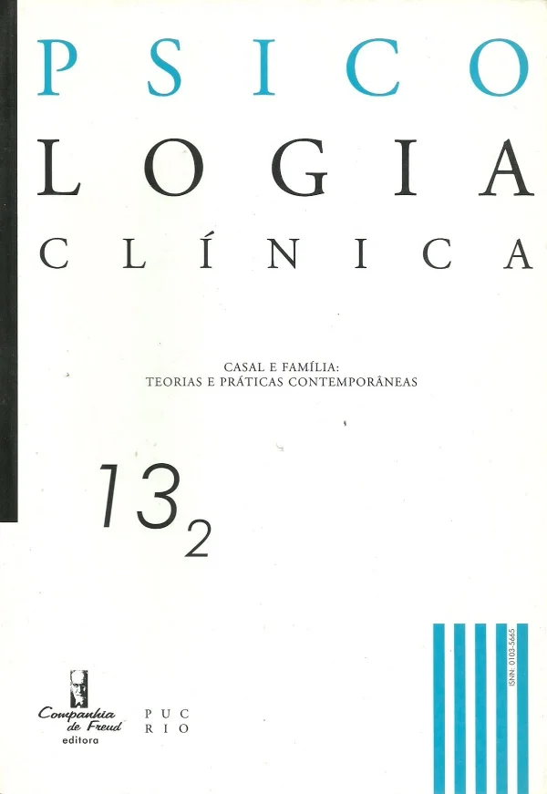 PSICOLOGIA CLNICA - CASAL E FAMLIA: TEORIA E PRTICAS CONTEMPORNEAS (13.2)