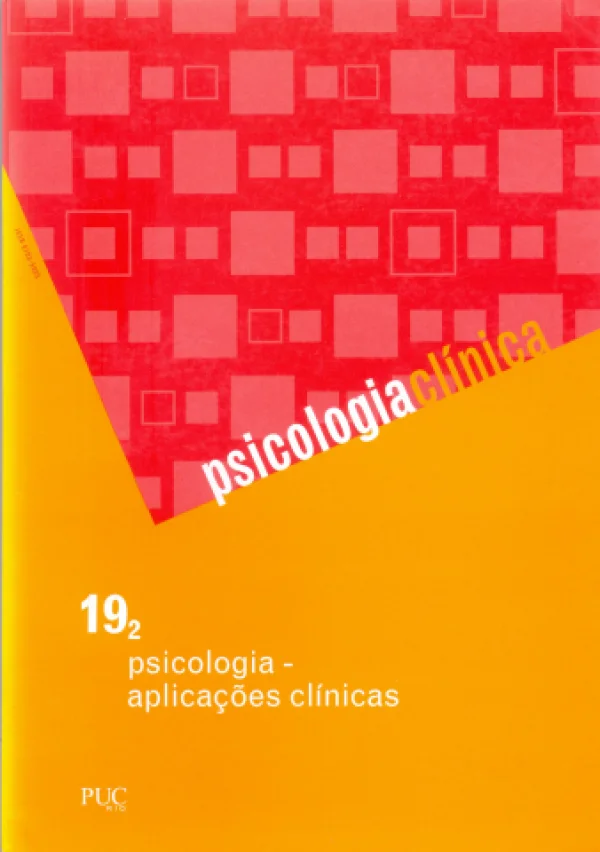 PSICOLOGIA CLNICA 19-2 - PSICOLOGIA - APLICAES CLNICAS