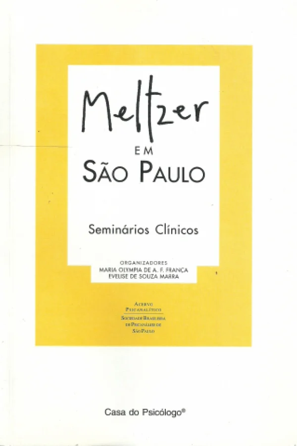 MELTZER EM SO PAULO - SEMINRIOS CLNICOS