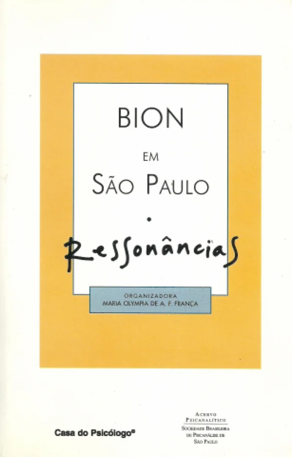 RESSONNCIAS - BION EM SO PAULO