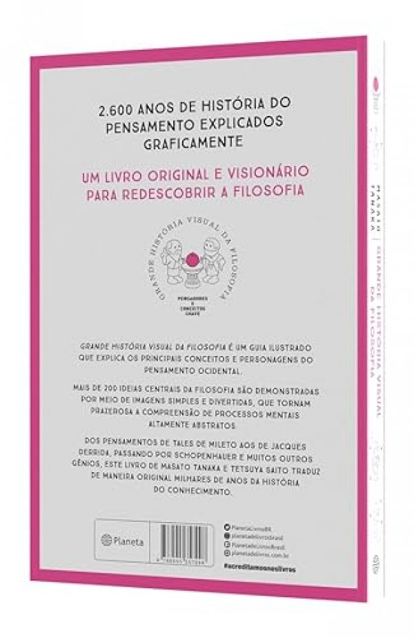 Grande história visual da filosofia: Pensadores e principais conceitos