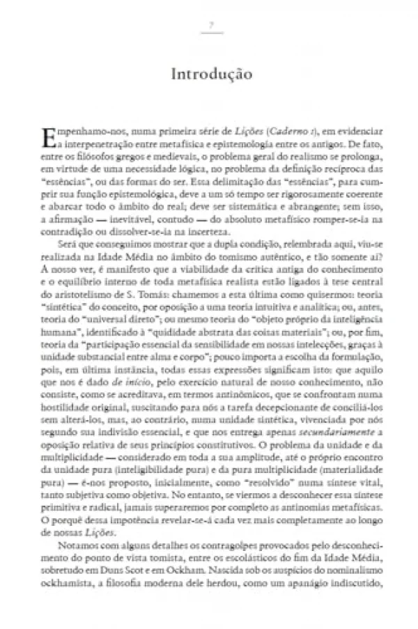 O ponto de partida da metafsica - Caderno 2: O conflito entre racionalismo e empirismo na filosofia moderna, antes de Kant