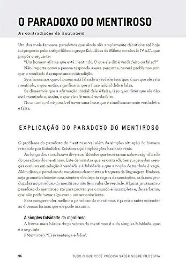 Tudo o que voc precisa saber sobre filosofia: O guia completo da filosofia para voc abrir a mente sem sofrer