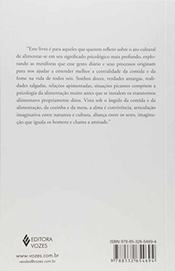 O banquete de psique: Imaginação, cultura e psicologia da alimentação