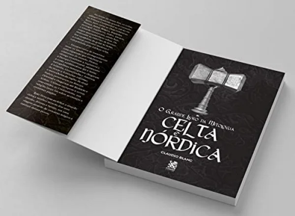 O Grande Livro da Mitologia Celta e Nrdica: Capa Especial + Marcador Pginas