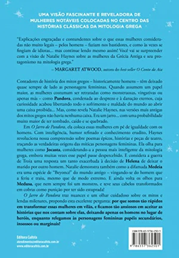 O Jarro de Pandora: uma Viso Revolucionria e Igualitria Sobre a Representao das Mulheres na Mitologia Grega