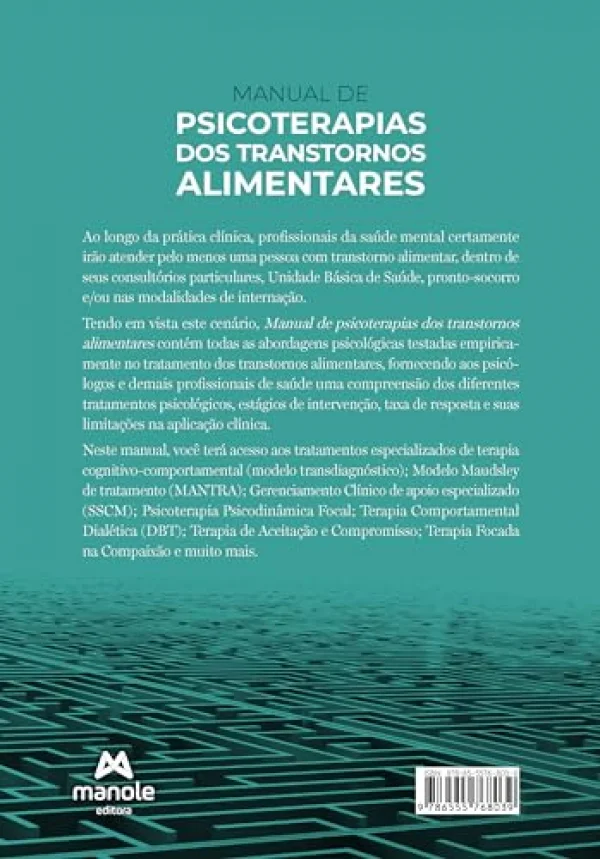 Manual de Psicoterapias dos Transtornos Alimentares