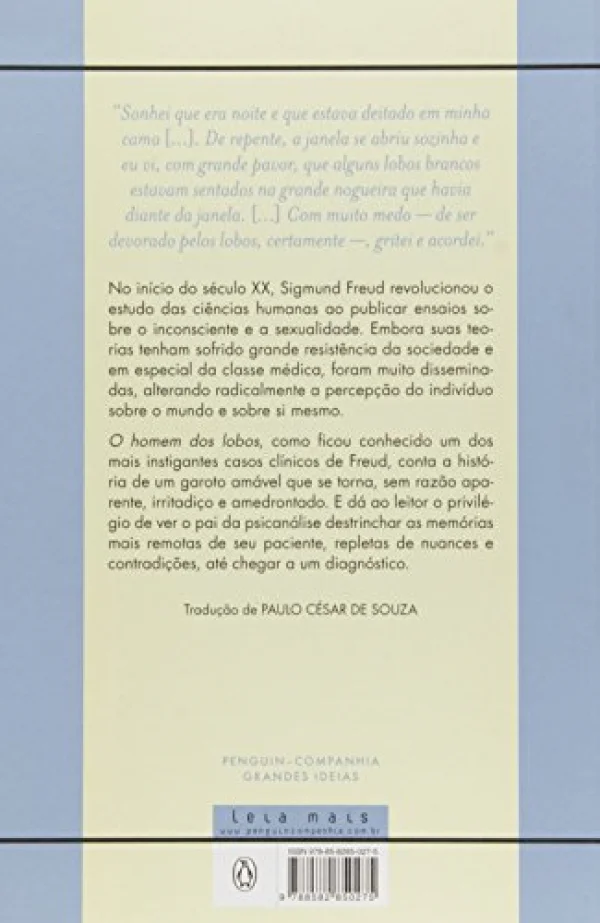 O homem dos lobos: Histria De Uma Neurose Infantil