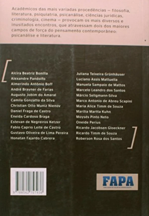 Literatura e psicanálise: encontros contemporâneos