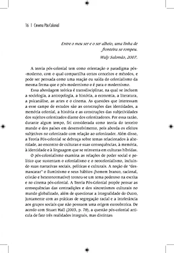 Cinema e Psicanálise - Volume 7: Cinema pós-colonial