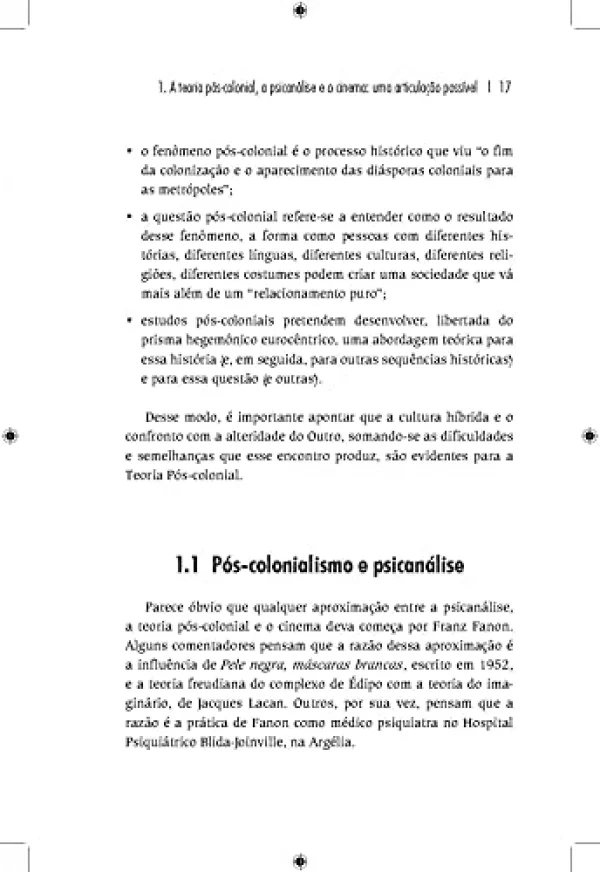 Cinema e Psicanálise - Volume 7: Cinema pós-colonial