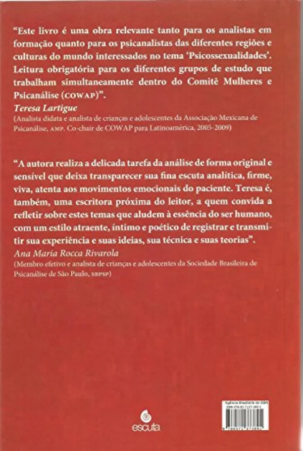 Psicossexualidades: Feminilidade, Masculinidade e Gênero