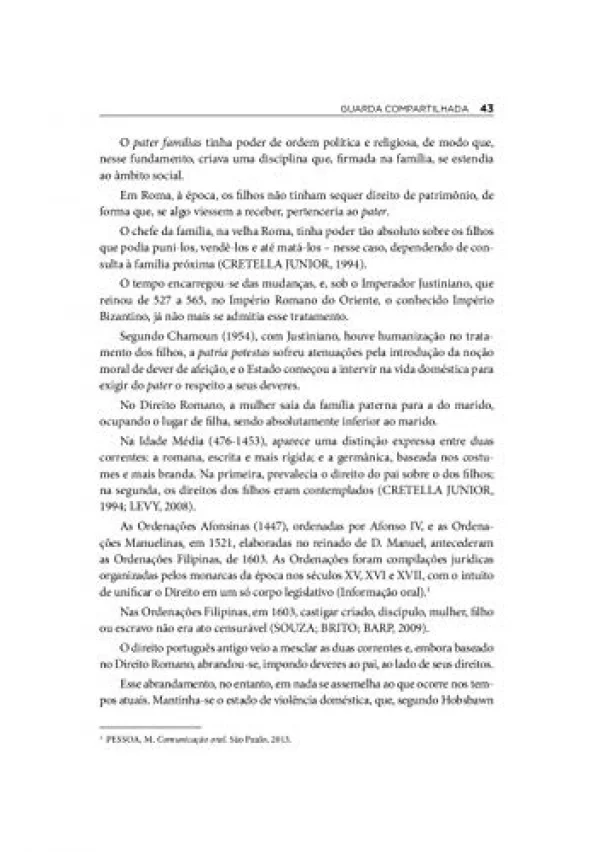 Guarda Compartilhada: Uma Visão Psicojurídica