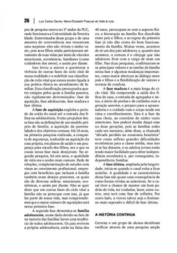 Manual de Terapia Familiar: Volume 1