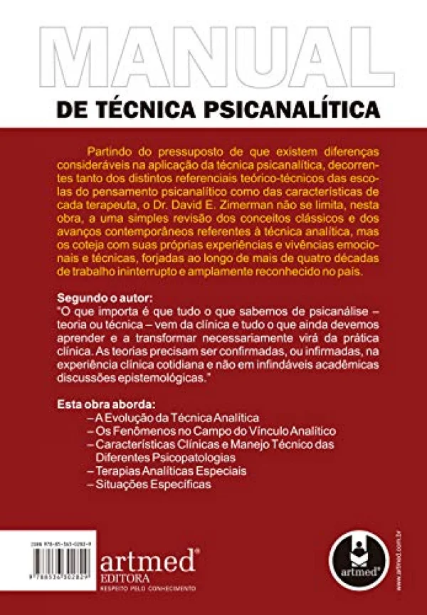 Manual de Tcnica Psicanaltica: Uma Re-Viso