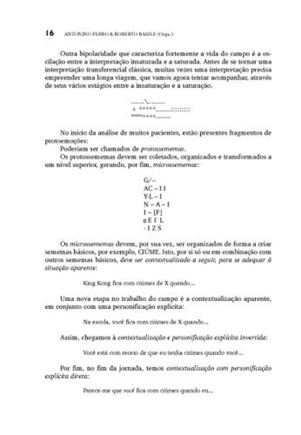 Campo Anal�tico: Um Conceito Cl�nico