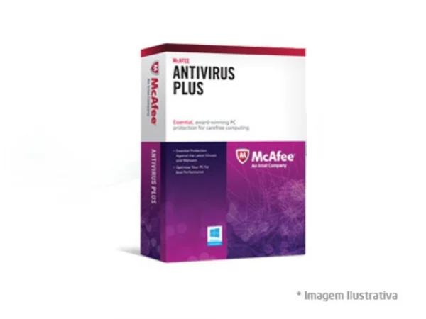 Software Licenca De Uso Mav Mcafee Antivirus Plus Virtual Activation 1 Ano