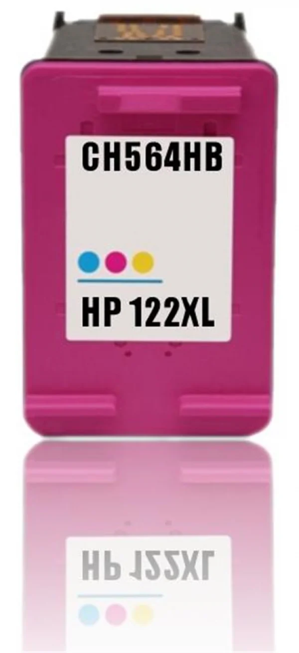 Cartucho de Tinta  HP 122XL(CH564HB) Color 13ml Compatvel