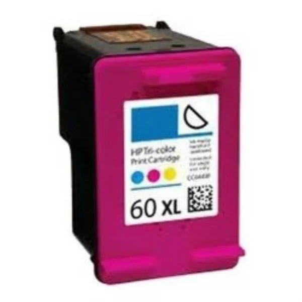 Cartucho de Tinta HP 60XL(CC644WB) Color Compatvel
