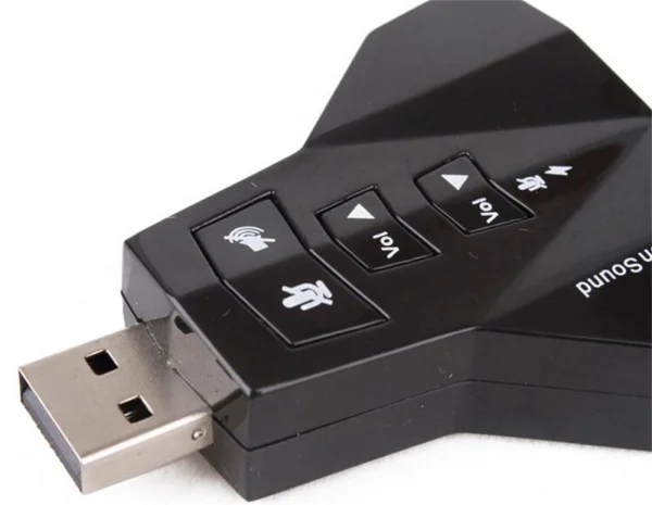 Placa de som USB de Som 7.1 Avio