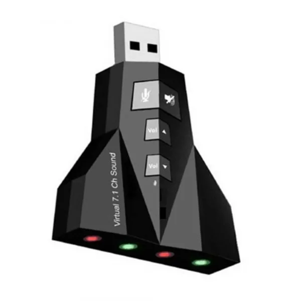 Placa de som USB de Som 7.1 Avio