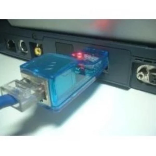 Adaptador USB para Rede RJ 45 Femea Ethernet Base-T 10/100
