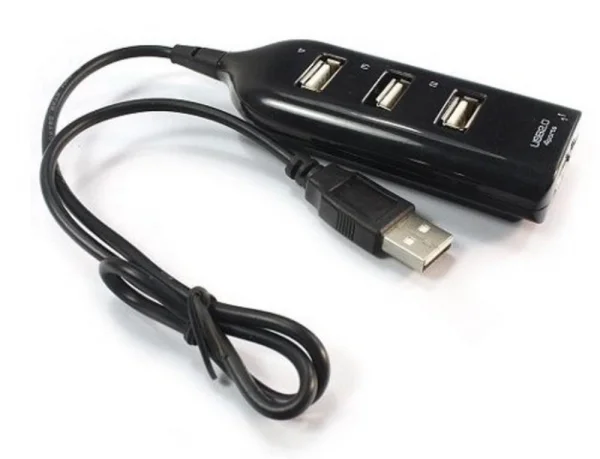 Hub USB 2.0 4 Portas Preto Flex Gold XC-HUB-6