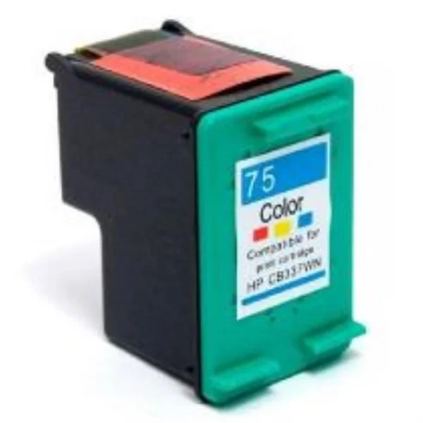 Cartucho de Tinta HP 75XL(CB338WB) Color 14ml Compatvel