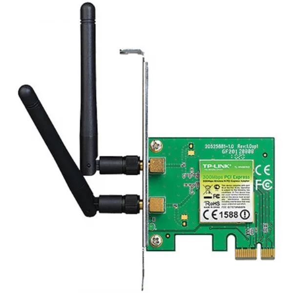 Placa Pci-Express Wireless WI-FI 300Mbps TP-Link TL-WN881ND