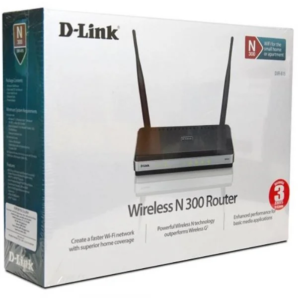 Roteador Wireless  300Mbps D-Link Dir-615