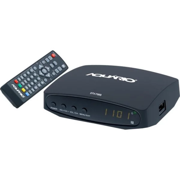 Conversor Digital e Gravador Aquario/ Intelbras DTV-7000 / CD-730