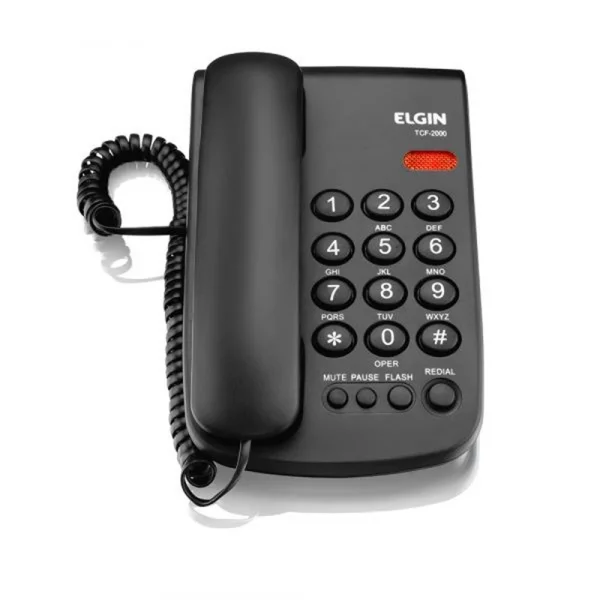 Telefone Elgin TCF 2000 Preto