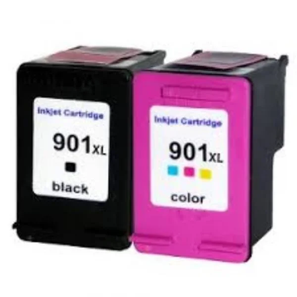 Cartucho de Tinta HP 901XL Color compatvel
