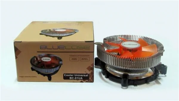 Cooler de Processador Universal Intel e AMD com Led Azul Bluecase  BC-04UA