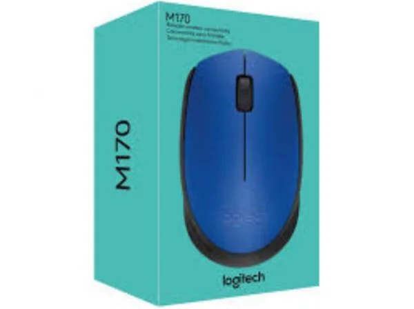 Mouse Sem Fio Logitech M170 Azul