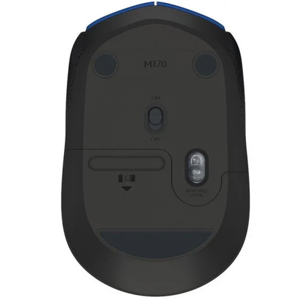 Mouse Sem Fio Logitech M170 Azul