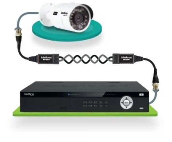 Conector Balun Xbp 401 CFTV Intelbras