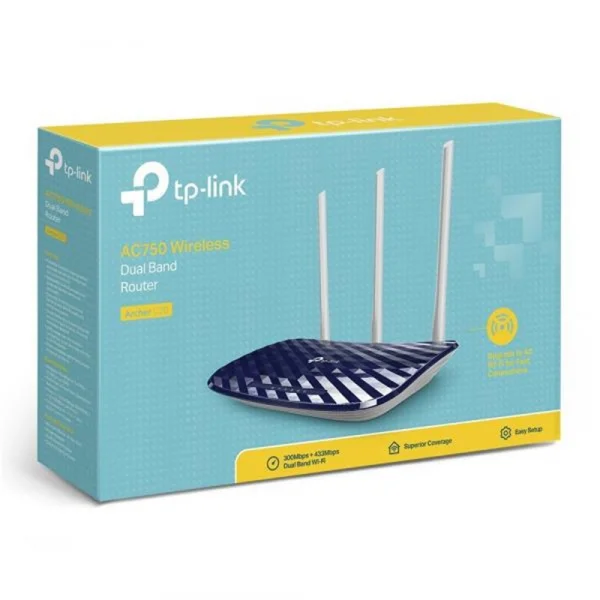 Roteador Wireless AC750 Dual Band 750Mbps Tp-Link C20
