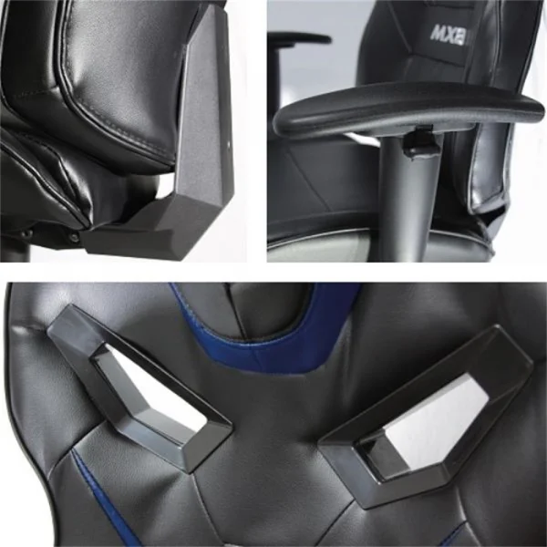 Cadeira Gamer Mymax MX8 Azul e Preto MGCH-8170/BK-BL